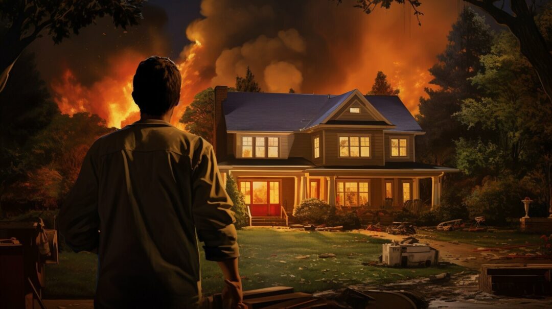 Can a house fire reignite?