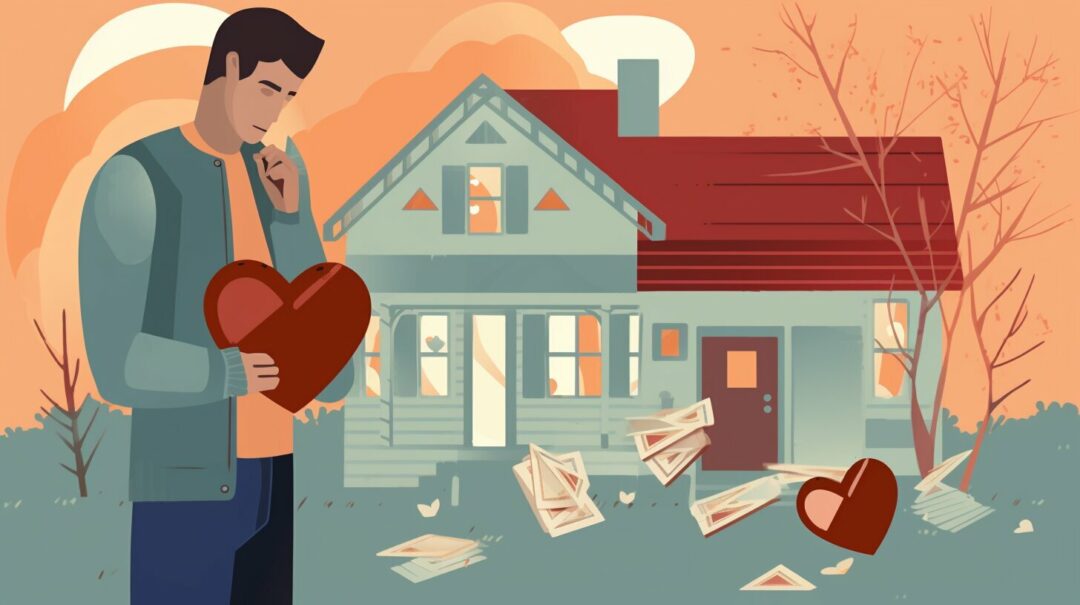 How does divorce affect buying a house?